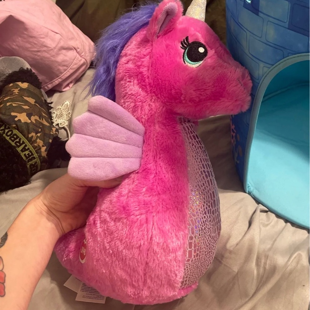 RARE Pink Seahorsicorn Build A Bear NWOT